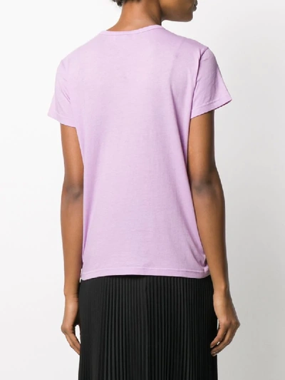 Shop Givenchy T-shirt Mit Logo In Purple