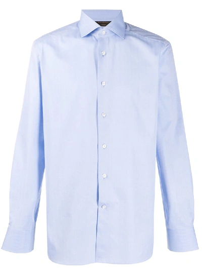 Shop Ermenegildo Zegna Klassisches Hemd In Blue