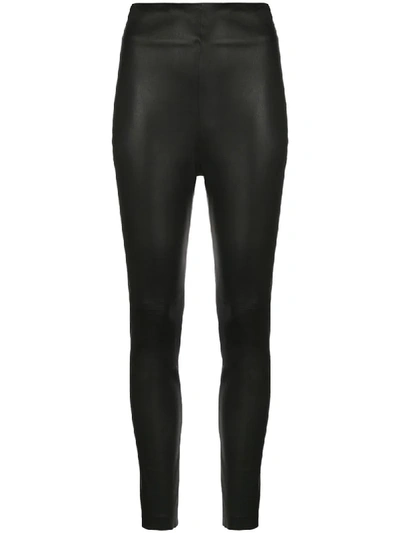 Shop Sablyn Jessica Skinny Trousers In Black