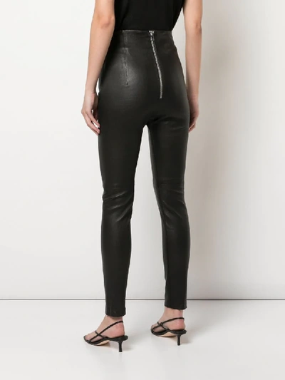 Shop Sablyn Jessica Skinny Trousers In Black