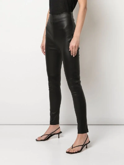 Shop Sablyn Jessica Skinny Trousers In Black