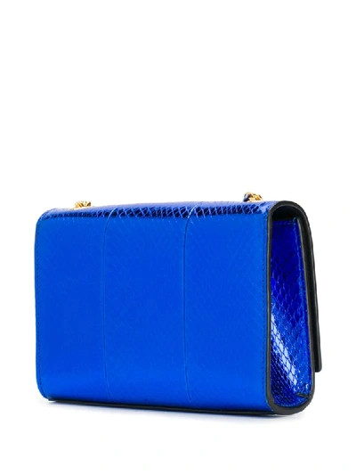 Shop Saint Laurent Kate Shoulder Bag In Blue