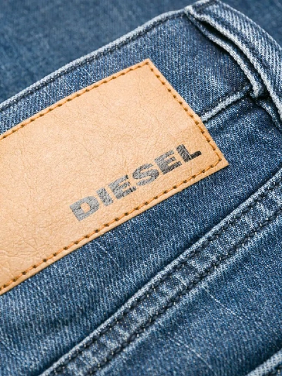 Shop Diesel D-luster Slim-fit Denim Jeans In Blue