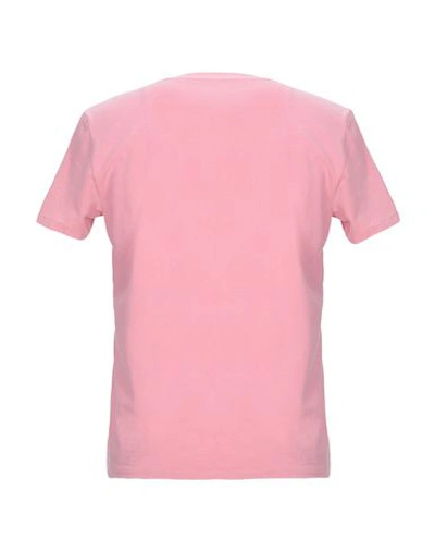 Shop Majestic T-shirts In Pink