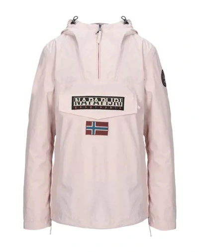 Shop Napapijri Jacket In Pink