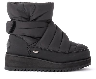 Shop Ugg Montara Ankle Boot In Black Waterproof Fabric In Nero