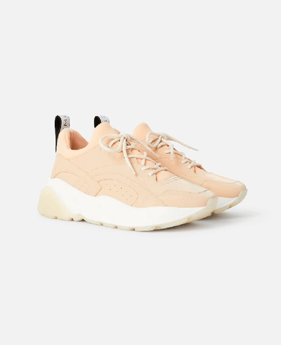 Shop Stella Mccartney Pink Eclypse Sneakers