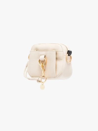 Shop See By Chloé White Small Cross Body Leather Bag In Neutrals