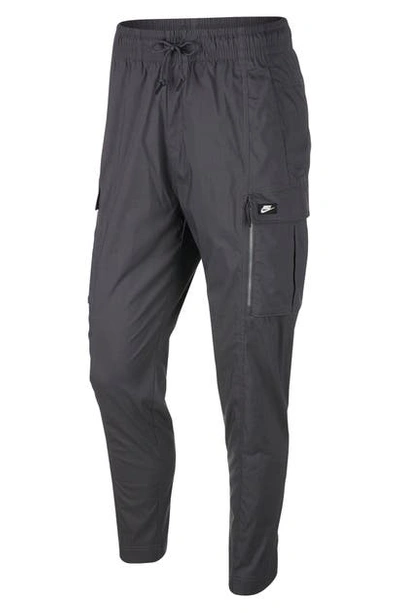 Shop Nike Street Cargo Pants In Dark Grey