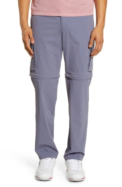 Shop Fila Convertible Trail Pants In Folkstone Grey