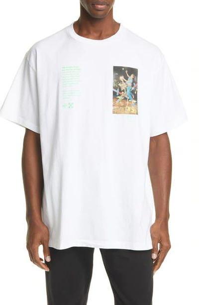 Shop Off-white Pascal Painting Tee In White Multi