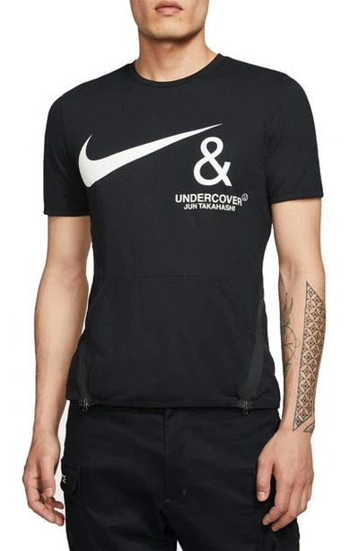 Shop Nike X Undercover Nrg Pocket T-shirt In Black/ White