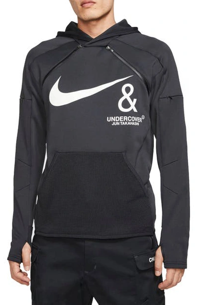 Shop Nike X Undercover Nrg Pullover Hoodie In Black/ White