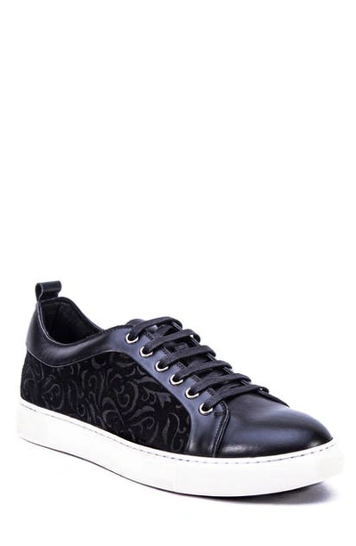 Shop Robert Graham Creed Sneaker In Black