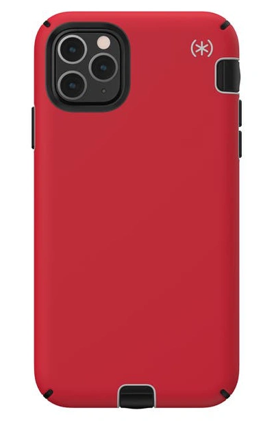 Shop Speck Presidio Sport Iphone 11/11 Pro/11 Pro Max Phone Case In Heartrate Red Grey Blk