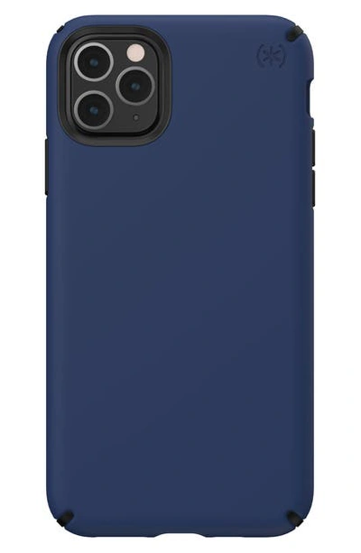 Shop Speck Presidio Pro Iphone 11/11 Pro & 11 Pro Max Phone Case In Coastal Blue/ Black