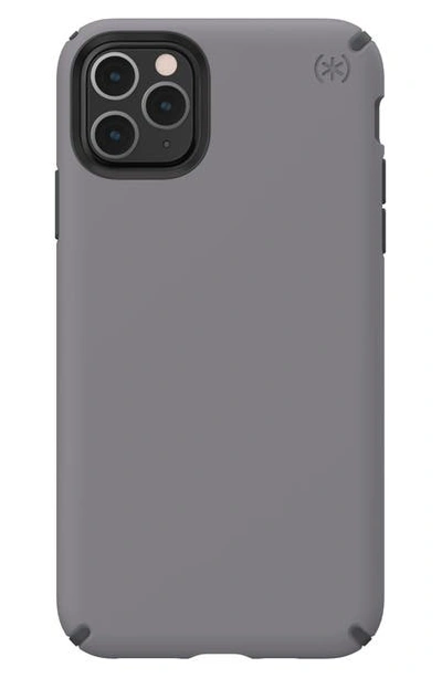 Shop Speck Presidio Pro Iphone 11/11 Pro & 11 Pro Max Case In Filigree Grey/ Slate Grey