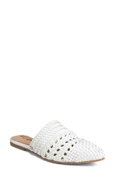 Shop Sam Edelman Natalya Mule In White Leather