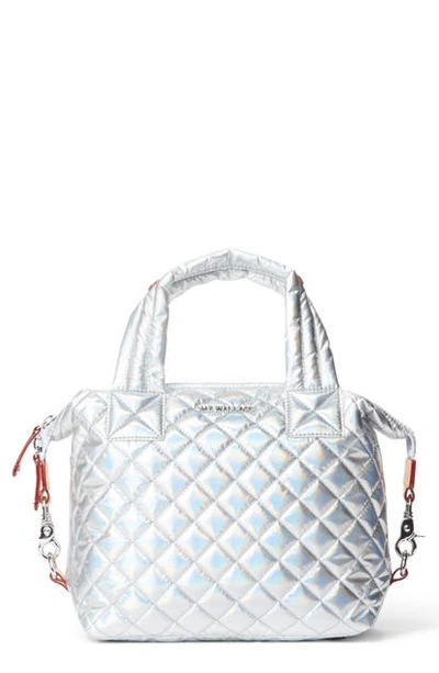 Shop Mz Wallace Small Sutton Bag In Hologram