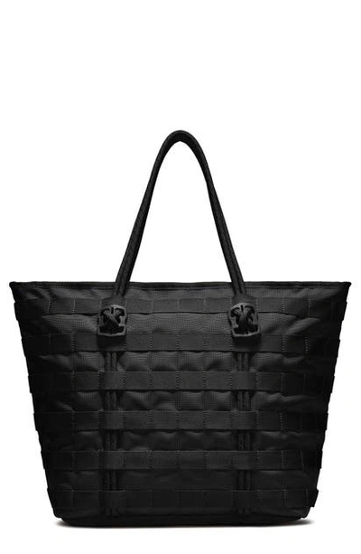 Shop Nike Af-1 Tote Bag In Black/ Black