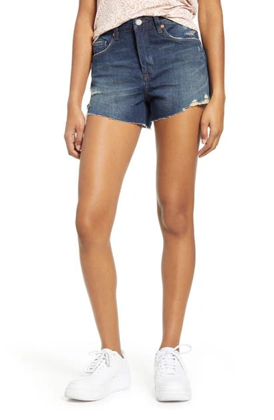 Shop Blanknyc The Barrow Distressed Denim Shorts In In The End
