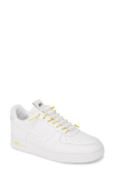 Shop Nike Air Force 1 '07 Lx Sneaker In White/ Yellow/ Black
