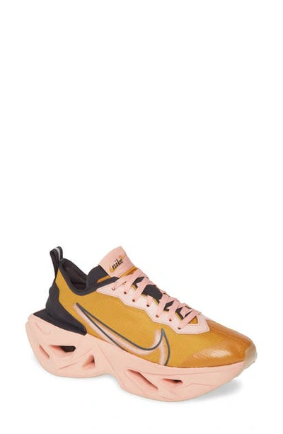 Shop Nike Zoom X Vista Grind Sneaker In Gold Suede/ Oil Grey