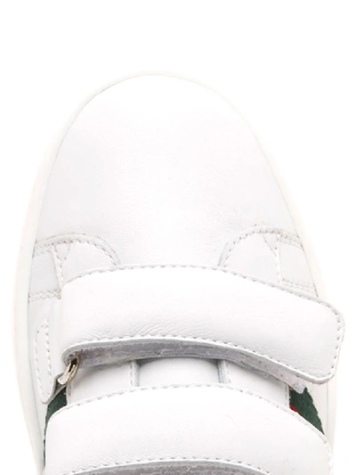 Shop Gucci 'new Ace' Shoes In White