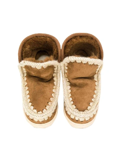 Shop Mou Eskimo Boots In Cammello