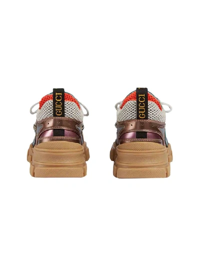 Shop Gucci Sneakers Flashtrek In Multicolor