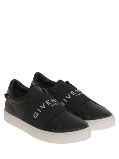 Shop Givenchy Kids Urban Street Sneakers In Black