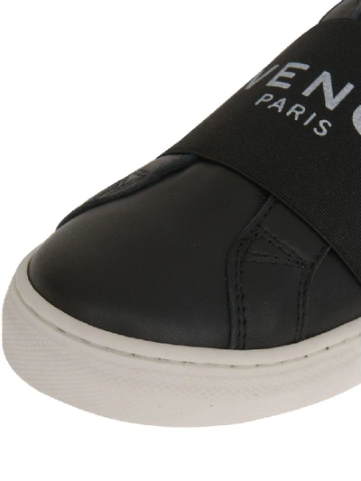 Shop Givenchy Kids Urban Street Sneakers In Black