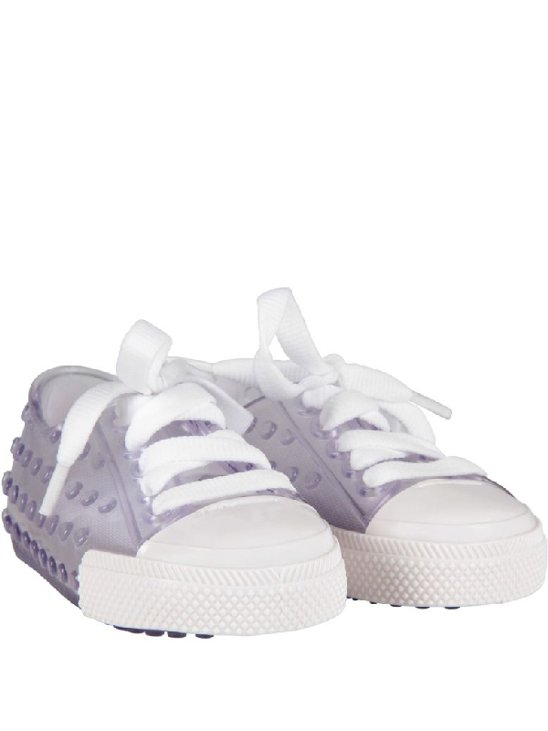 melissa clear tennis shoes