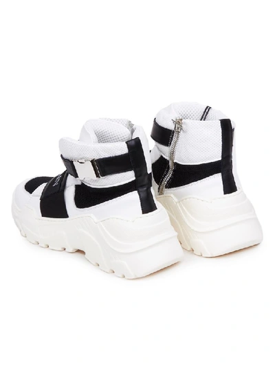 Shop Balmain Sneakers In Ne White/black