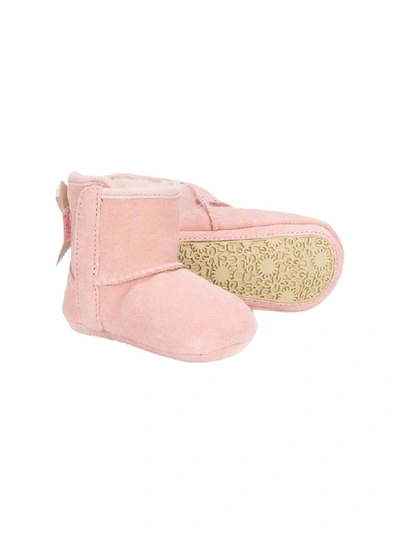 Shop Ugg Shearling Boots In Rosa