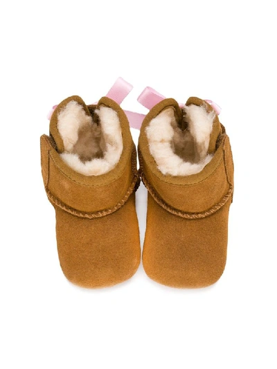Shop Ugg Jesse Boots With Bow In Chestnut