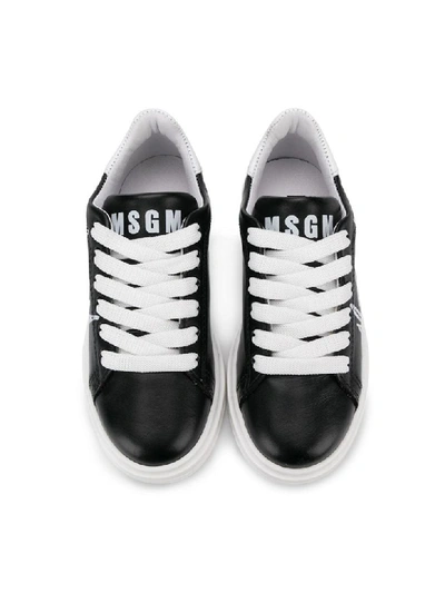 Shop Msgm Shoes In Nero