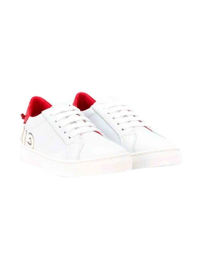 Shop Givenchy White Sneakers In Bianco
