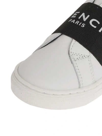 Shop Givenchy Kids Urban Sneakers In White