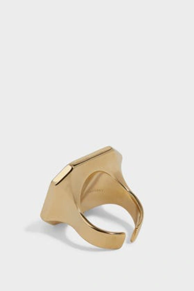 Shop Isabel Marant Stone-embellished Ring In Green