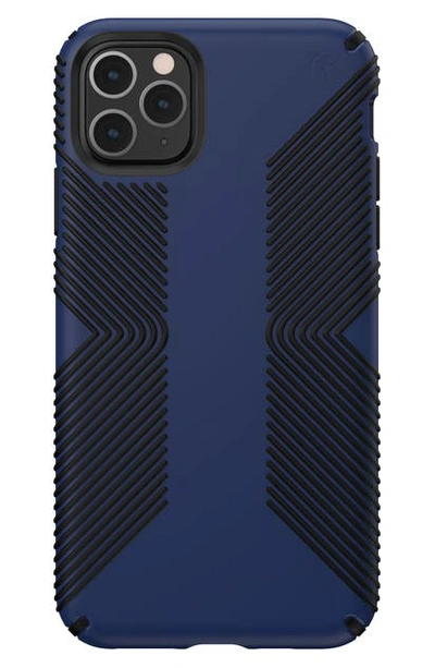Shop Speck Presidio Grip Iphone 11 Case In Coastal Blue/ Black