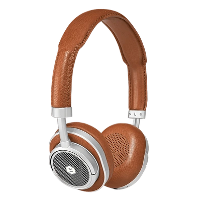 Shop Master & Dynamic ® Mw50 Wireless On-ear Premium Leather Headphones - Brown Leather/silver Metal