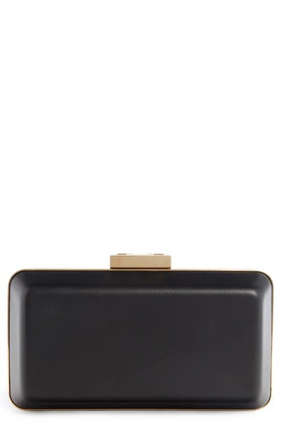 Shop Givenchy 2g Leather Minaudiere In Black