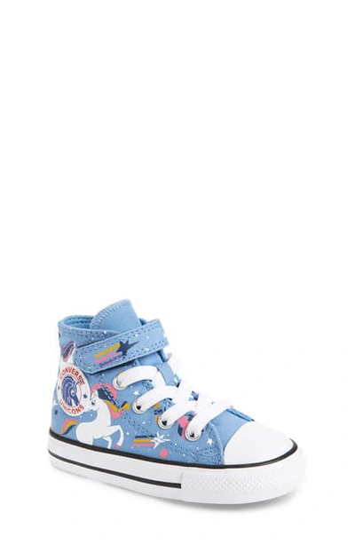 Shop Converse Chuck Taylor All Star 1v Unicorn High Top Sneaker In Light Blue/ Black/ White