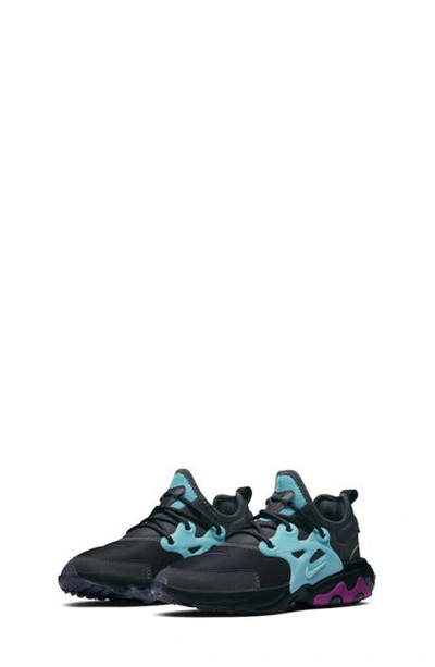 Shop Nike Presto React Sneaker In Thunder Grey/ Violet/ Aurora