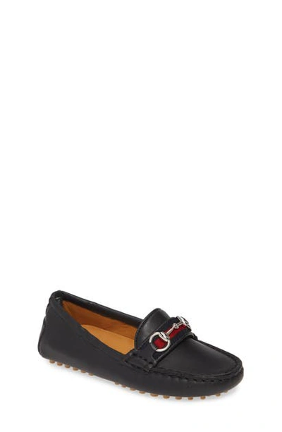 Shop Gucci Bit Loafer In Black