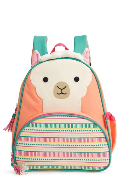 Shop Skip Hop Zoo Pack Llama Backpack In Pink Multi