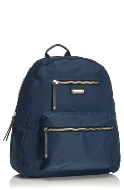 Shop Storksak 'charlie' Backpack Diaper Bag In Navy