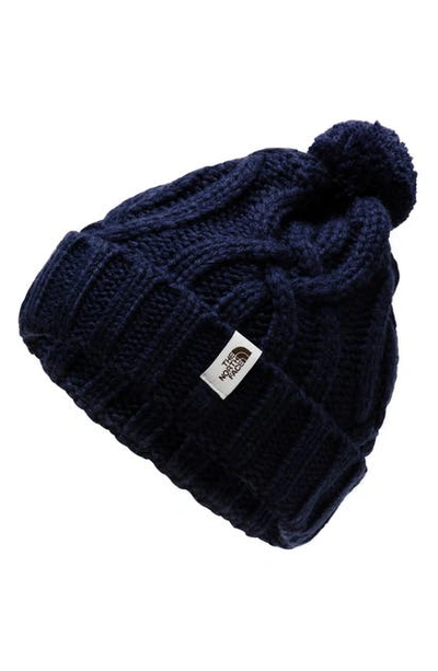 Shop The North Face Minna Beanie In Montague Blue