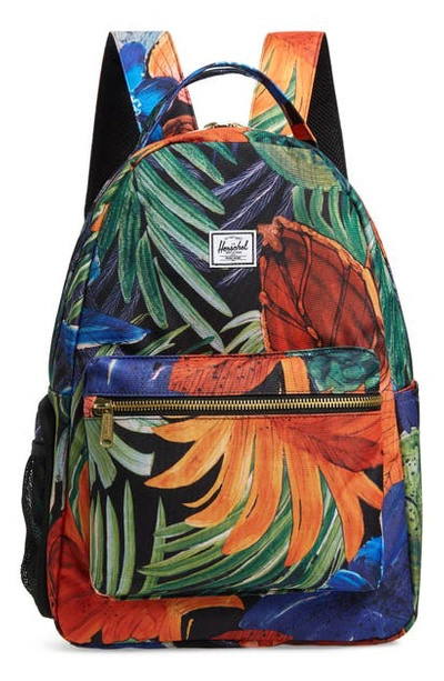 Shop Herschel Supply Co Nova Sprout Diaper Backpack - Black In Water Color